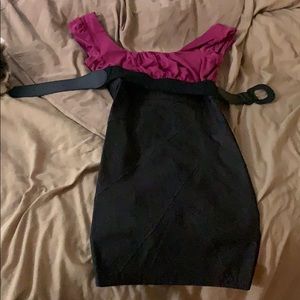 Woman’s size 1 mini dress and belt